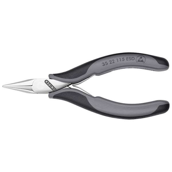 【マラソンでP最大49倍】KNIPEX クニペックス エレクトロニクスプライヤー ESD全長115mm 3522-115ESD 工具 ツール DIY 作業工具