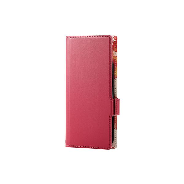 【マラソンでポイント最大47.5倍】エレコム スマートフォン用マルチカバー/薄型/磁石付/Sサイズ ディープピンク P-04PLFUSJPND｜インテリアの壱番館