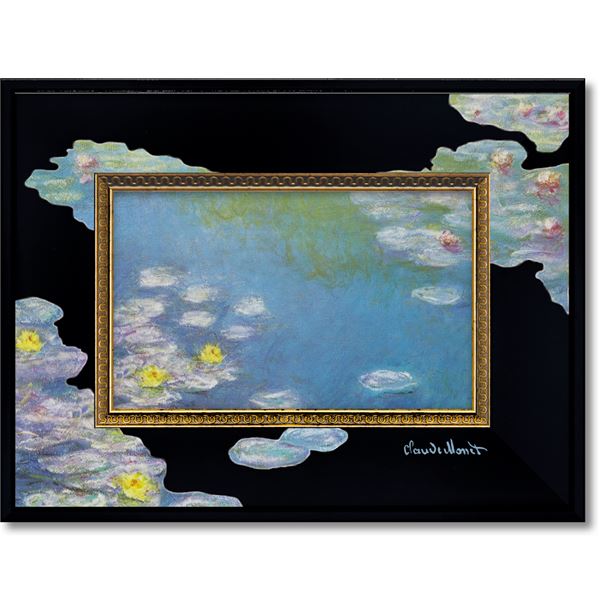 SALE／97%OFF】 ユーパワー 名画ビッグアート Sサイズ モネ 睡蓮