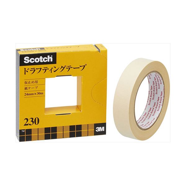 【引き換え証離れ離れ中】【5個仕掛ける】 3M Scotch スコッチウイスキー ドラフティングテープ 24粍 3M-230-3-24X5