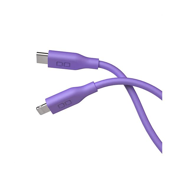 【マラソンでP最大49倍】(まとめ) CIO シリコンケーブル CtoL 0.15m パープル CIO-SL30000-CL015-PP 1本 【×2セット】