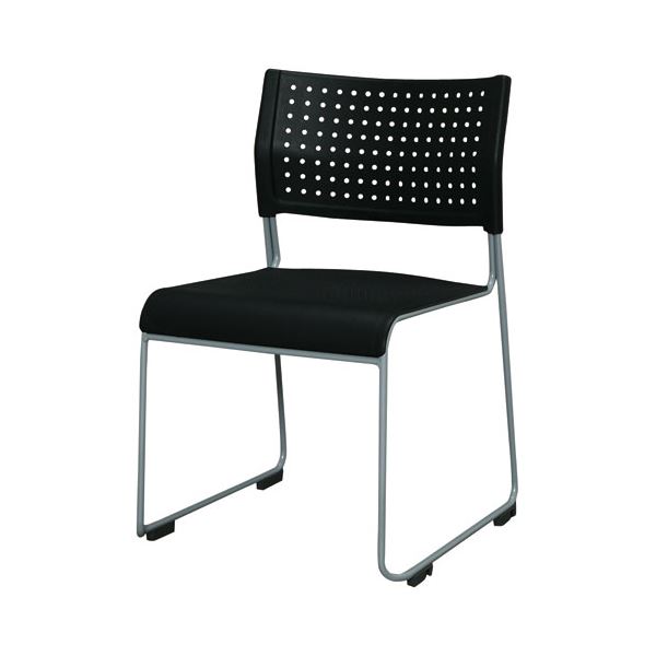 【クーポン配布中】アイリスチトセ 会議イス ASL-110PP ブラック｜インテリアの壱番館