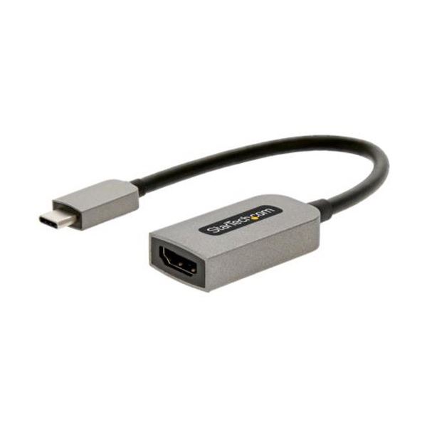 【尖んがり20倍】StarTech.com USB-C-HDMI 2.0b見せびらかすアダプター 4K60サイクル＆HDR10／USB-C HDMIUSBC-HDMI-CDP2固定ディスク4K60 1台