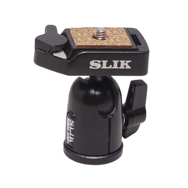 スリック SLIK SBH-100 DQ N 一脚や超軽さ三脚に適した小型大まか雲台 SBH-100-DQN
