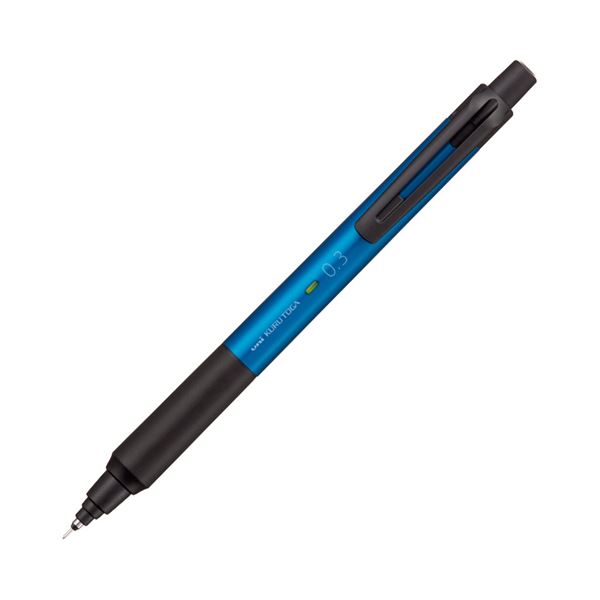 【ポイント20倍】(まとめ) 三菱鉛筆シャープペン クルトガ KSモデル 0.3mm (軸色:ブルー) M3KS1P.33 1本 【×10セット】|インテリアの壱番館
