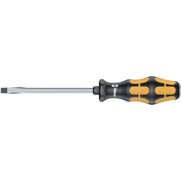 【ポイント20倍】WERA ヴェラ 貫通マイナスドライバー 根元六角 先端サイズ1.2x7.0 六角軸対辺7mm 軸長138mm 018302