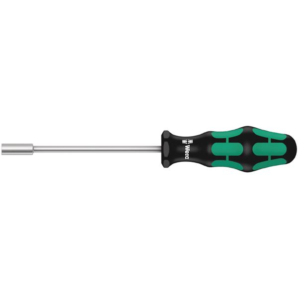 【ポイント20倍】WERA ヴェラ クラフトフォームハンドル ナットドライバー 対辺15mm 軸長125mm 029450|インテリアの壱番館