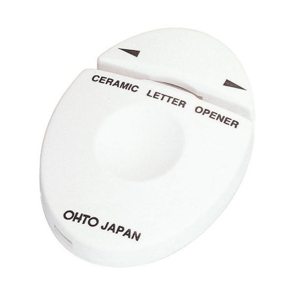 【ポイント20倍】【まとめ】 オート セラミックレターオープナー CLO-A-WT ホワイト【×3セット】