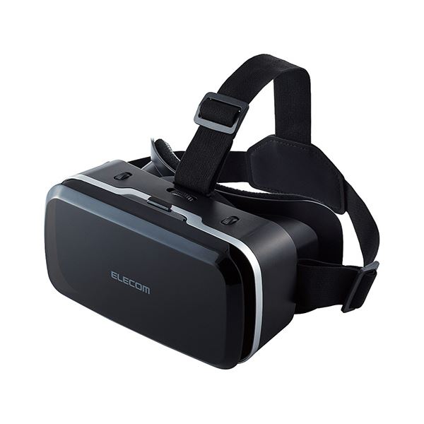 【ポイント20倍】エレコムスタンダードVRゴーグル ブラック VRG-M02BK 1個
