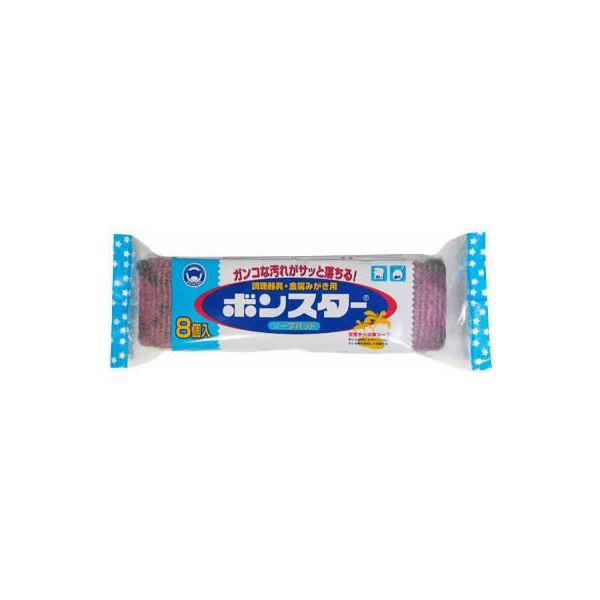 【ポイント20倍】【10個セット】 ボンスターソープパッド 8個入 B-104