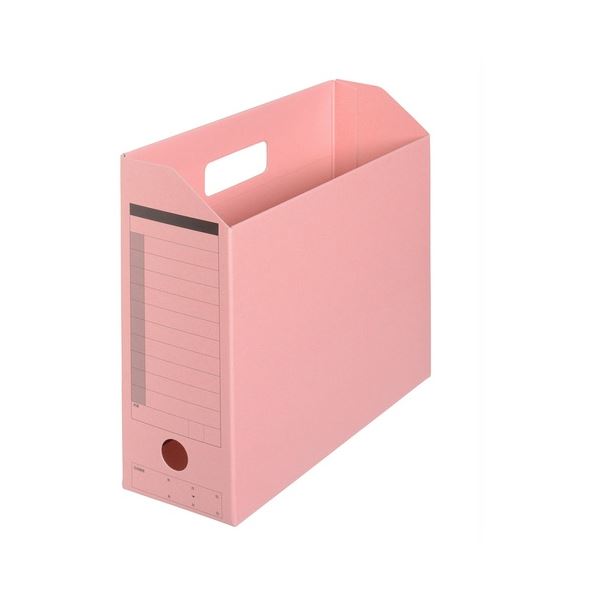 【尖んがり20倍】ボックス席整理保存用具FL-051BF A4Eサクラ色10個