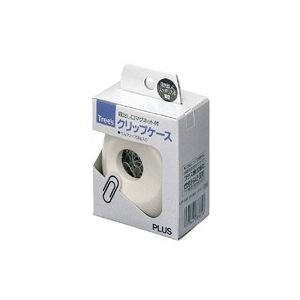 【百貨店SALEでP最大限度47倍】（まとめ）足し加える ゼムクリップ入れもの CP-500 白いこと【×10仕掛ける】