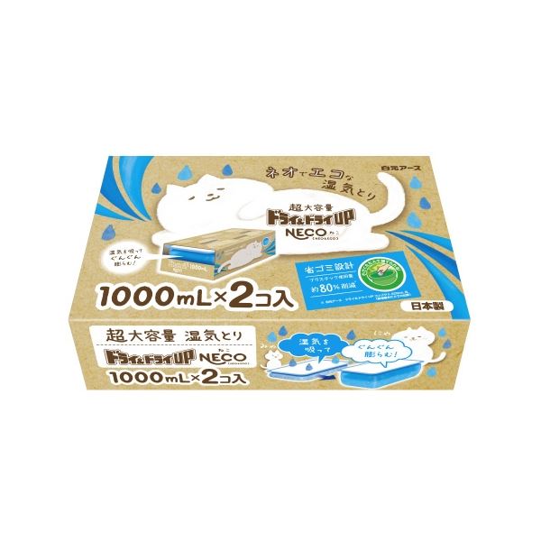 【マラソンでP最大49倍】ドライ＆ドライUP NECO 2個入×12セット