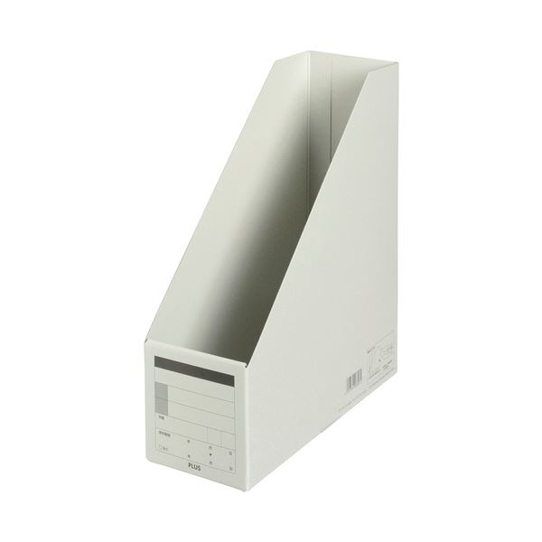 【ポイント20倍】【まとめ】 プラス ボックスファイル FL-052BF A4S グレー 【×5セット】 4,964円