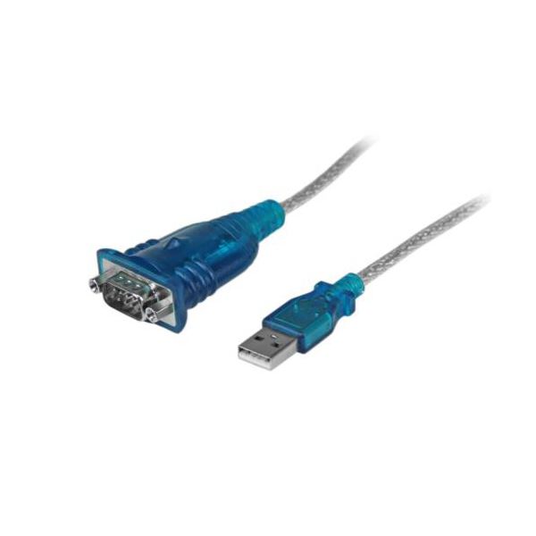 【尖んがり20倍】StarTech.com USB-RS232C禾穀類取り替えっこ有線テレビ 43珊 黒いこと ICUSB232V2 1本