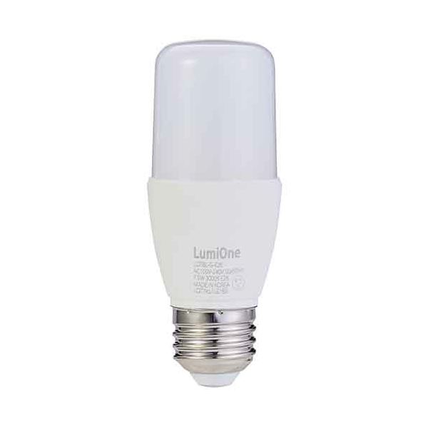 【尖んがり20倍】（まとめ） インター科学技術 LED白熱電球 T形 E26口金 7.5W 3000K 白熱電球色 LDT8L-G-E26 1個 【×3書き割り】