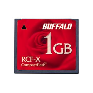 【ポイント20倍】バッファロー コンパクトフラッシュ 1GB RCF-X1GY 1枚