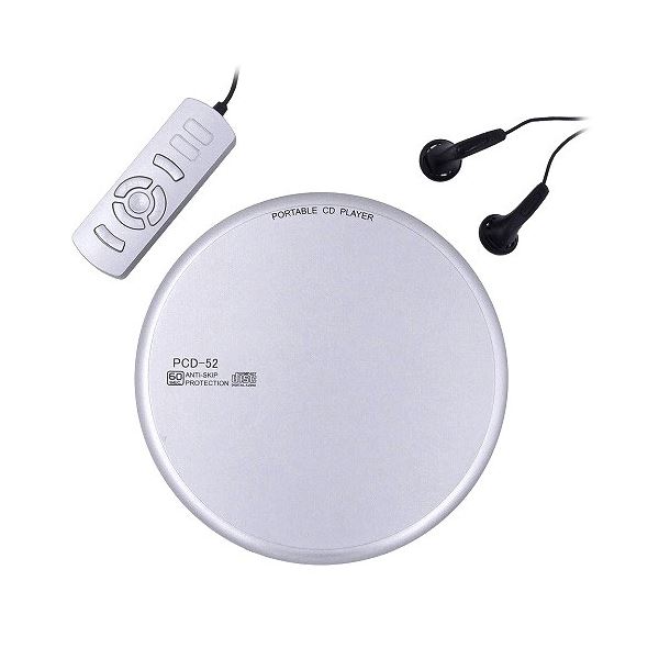 【ポイント20倍】WINTECH ポータブルCDプレーヤー PCD-52S