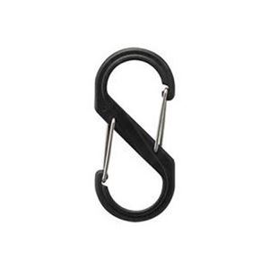 【ポイント20倍】【まとめ】 アイテック S型カラビナ ブラック B-KRSA88-2 【×10セット】