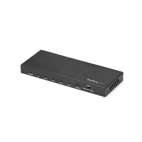 【ポイント20倍】StarTech.com HDMI分配器 1入力4出力 4K／60Hz HDMI 2.0 スプリッター HDR ST124HD2021台