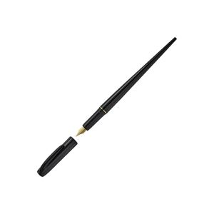 【尖んがり20倍】（まとめ）プラチナ万年筆 勉強机書きもの DPQ-700A#1 黒【×5仕掛ける】 その他-文房具・事務用品