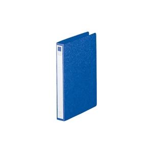 【ポイント20倍】(業務用10セット) LIHITLAB リング式ファイル 【A4/2穴】 タテ型 背幅：35mm F-803 藍｜インテリアの壱番館