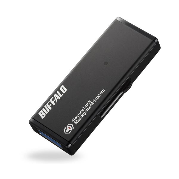 【ポイント20倍】（まとめ）バッファロー ハードウェア暗号化機能USB3.0 セキュリティーUSBメモリー 8GB RUF3-HS8G 1個【×3セット】