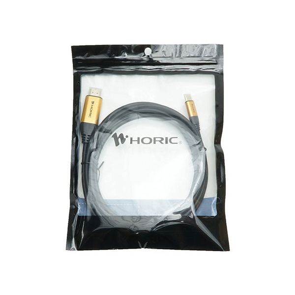 【マラソンでP最大49倍】HORIC ホーリック USB Type-C→HDMI変換ケーブル モニターやテレビへ出力 3m ゴールド UCHA30-060GB