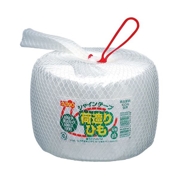 【尖んがり20倍】(まとめ) シャインテープ 玉巻 300W 白 【×10仕かける】 生活雑貨-日用品雑貨・文房具・手芸