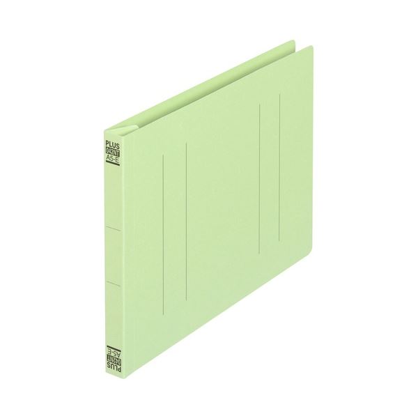 【ポイント20倍】【まとめ】 プラス フラットファイル縦罫A5E No.042NT GR 10冊 【×3セット】