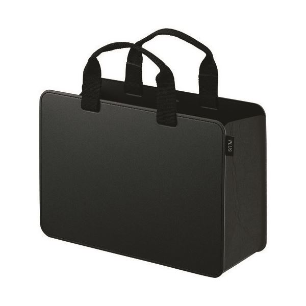 【クーポン配布中】【まとめ】プラス モバイルバッグFL-102MBワイドBK【×3セット】