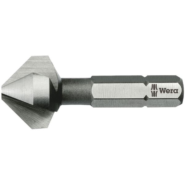 【尖んがり20倍】WERA ヴェラ カウンタシンク 六角軸 差込6.35粍 刃先大きさ20.5 x 41粍 104635