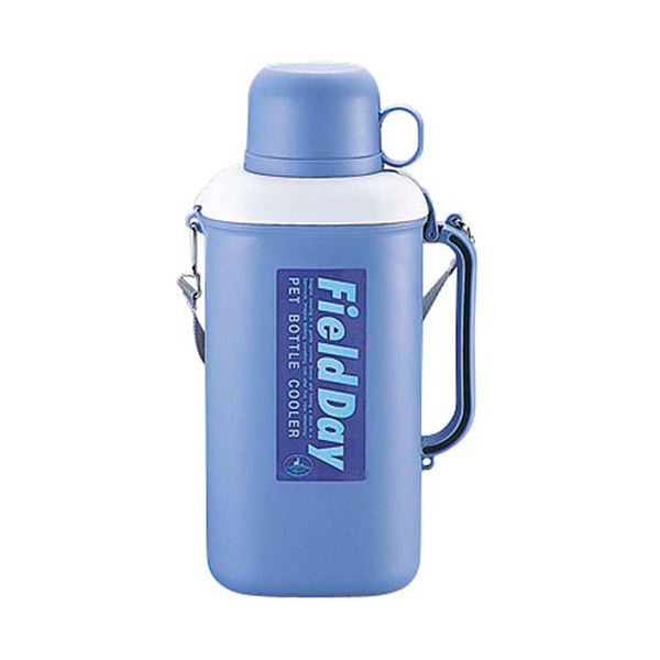 【ポイント20倍】キャプテンスタッグ 抗菌ペットボトル用クーラー保冷剤付2.0L パープル M-8904