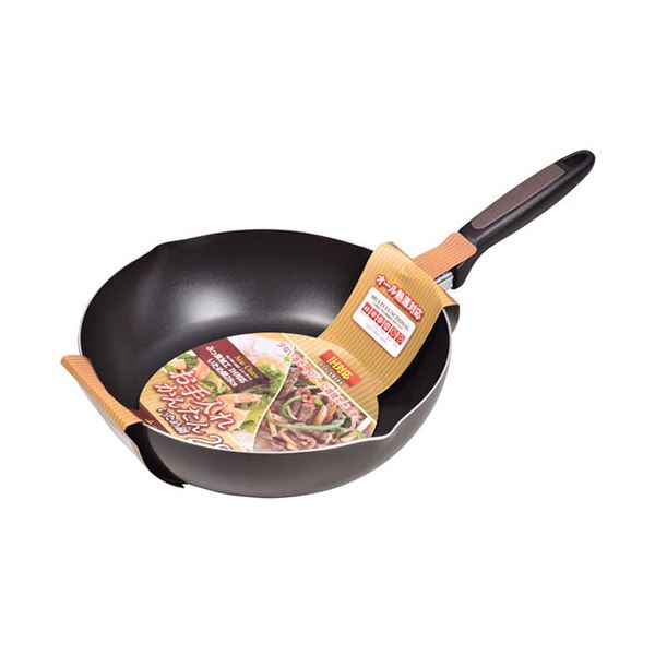 【ポイント20倍】パール金属 ニューチャコ ふっ素加工IH対応いため鍋28cm HB-1665