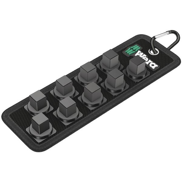 【尖んがり20倍】WERA ヴェラ 差込角1／2SQ用 ソケット用物の具保持者 9個納める能力のある 003893