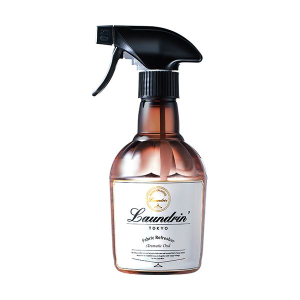 【尖んがり20倍】（まとめ） ネイチャーラボランドリン ファブリックミスト アロマティックウード 本体 370ml 1本 【×10書き割り】