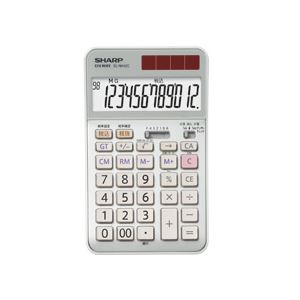 【マラソンでポイント最大47.5倍】シャープ SHARP 実務電卓 12桁 ナイスサイズタイプ EL-N942-CX 1台|インテリアの壱番館
