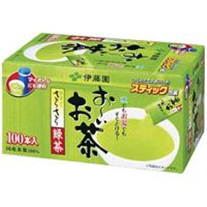 【クーポン配布中＆マラソン対象】（まとめ）伊藤園 おーいお茶 抹茶入りさらさら緑茶 100本 【×6セット】【代引不可】