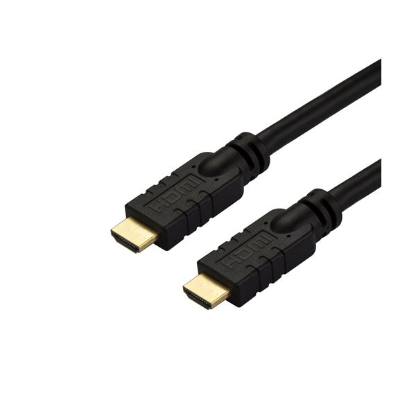 【尖んがり20倍】StarTech.com ハイスピードHDMI有線テレビ 10m HDMI（牡）-HDMI（牡） 黒いこと 固定ディスク2MM10MA1本