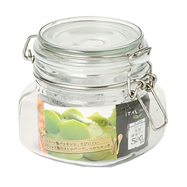 【ポイント20倍】【5セット】 パール金属 イタリアーナ 角型保存ビン500ml MMT10098X5｜インテリアの壱番館 13,000円