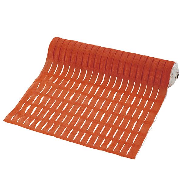 【引き換え証散り散り中】バリアフェンス-1050(YR) ■色合い：オレンジ色【代引不可】