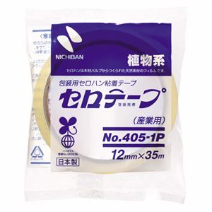 【クーポン配布中＆マラソン対象】(まとめ) ニチバン 産業用セロテープ 大巻 12mm×35m 4051P-12 1巻 【×80セット】