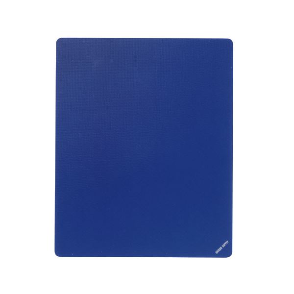 【ポイント20倍】(まとめ)サンワサプライ マウスパッド(Mサイズ、ブルー) MPD-EC25M-BL【×5セット】