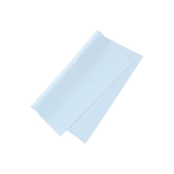 【ポイント20倍】(まとめ)サンワサプライ マイクロファイバークリーニングクロス(ブルー) CD-CC12BL【×10セット】