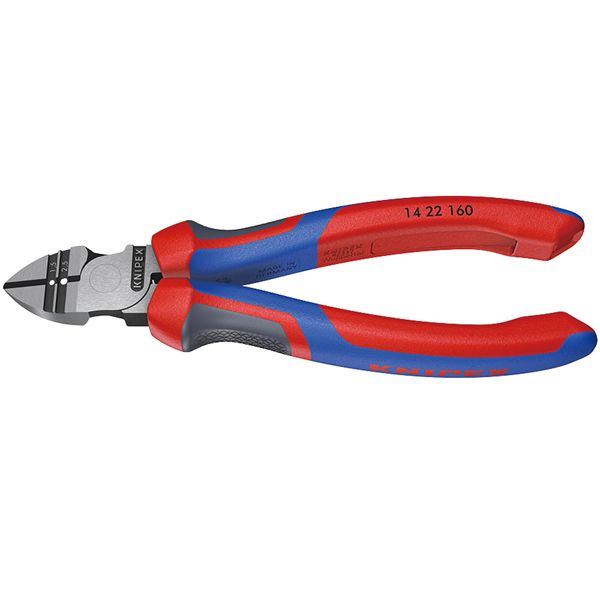 【百貨店SALEでP最大限度47倍】KNIPEX（クニペックス）1422-160 穴付ニッパー （SB）