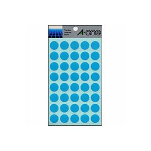 【ポイント20倍】（まとめ） エーワン カラーラベル 丸型15mm径 07026 空 1P14シート（560片）入 【×10セット】