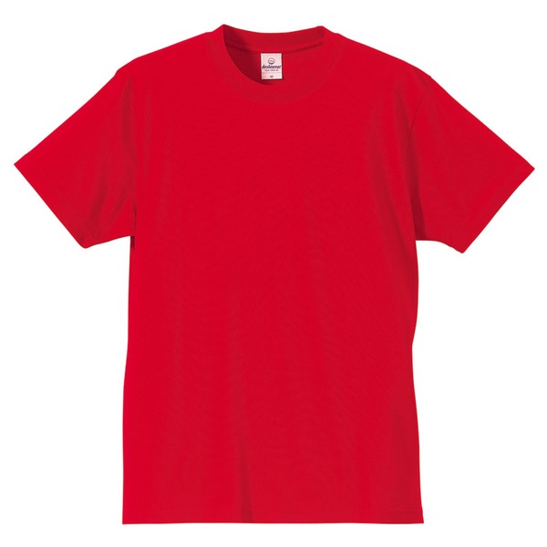【クーポン配布中】Tシャツ CB5806 レッド Lサイズ 【 5枚セット 】