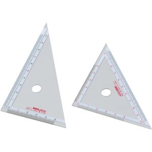 【ポイント20倍】(まとめ)アーテック 三角定規(10cm) 【×40セット】