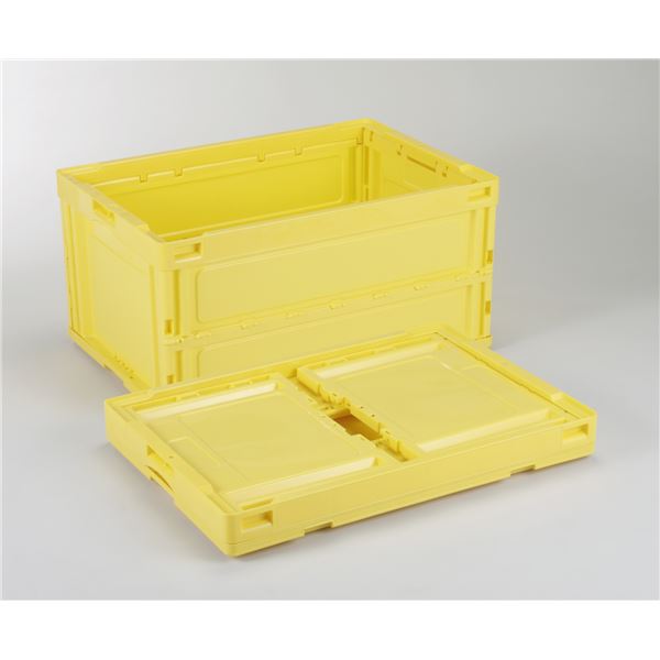 【百貨店SALEでP最大限度47倍】折りたたみ入れもの/オリコン 【75L/黄色】 CB-S76NR 岐阜プラスチック工業【代引不可】