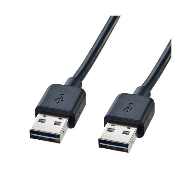 【尖んがり20倍】(まとめ)サンワサプライ 両面挿せるUSB有線テレビ(A-A印字機) KU-RAA3【×3仕掛ける】